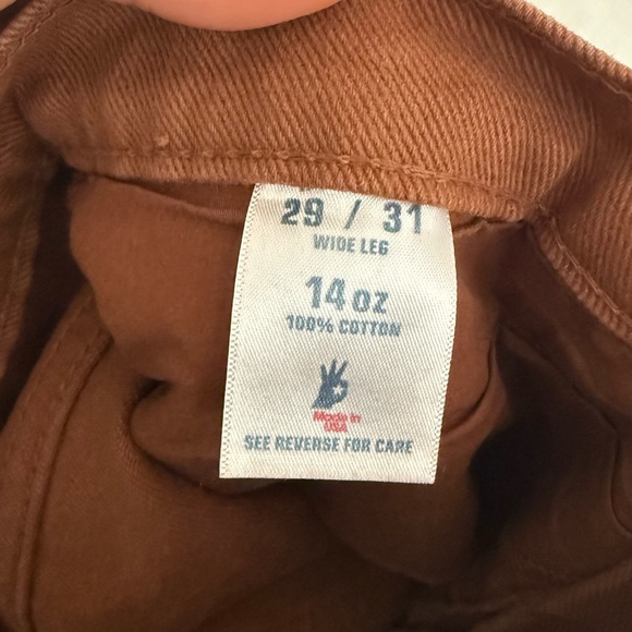 Los Angeles Apparel Wide Leg Jean - Picture 4 of 7